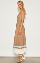 Load image into Gallery viewer, Linen look set- Tan