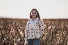 Load image into Gallery viewer, Aztec 1/4 zip pullover
