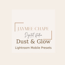 Load image into Gallery viewer, Dust and Glow lightroom mobile presets | warm western presets | rural lifestyle photo editing | iPhone and android
