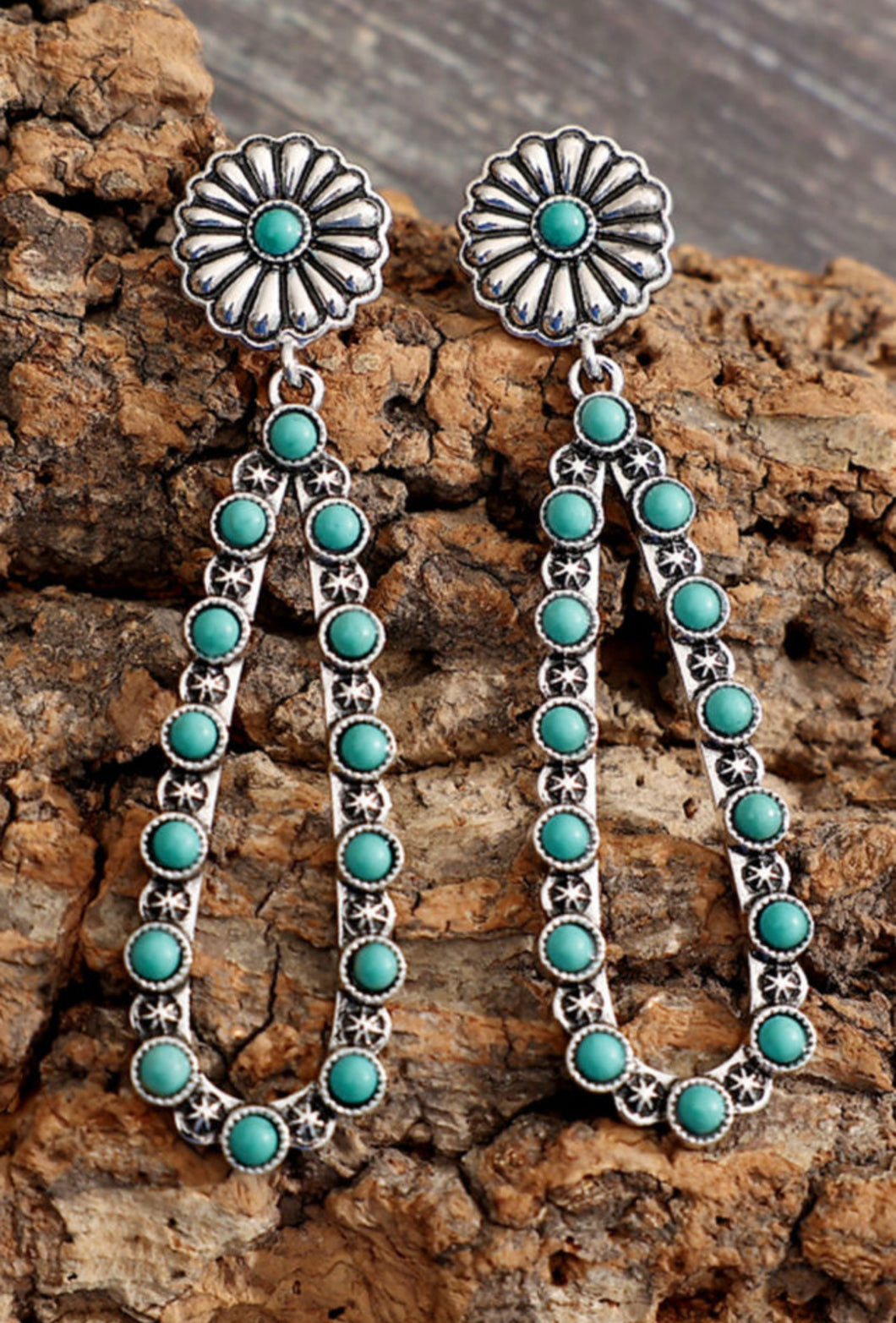 Turquoise earring
