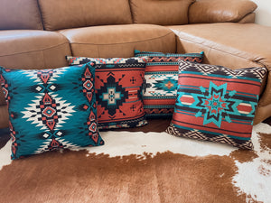 Aztec cushion covers set of 4