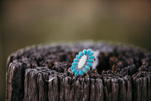 Load image into Gallery viewer, turquoise ring expandable
