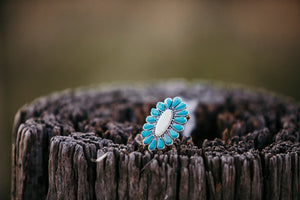 turquoise ring expandable