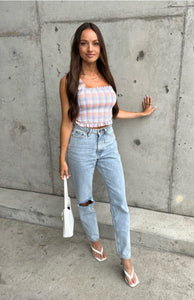 Checked crop