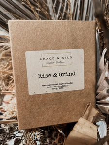 Rise & Grind soy candle